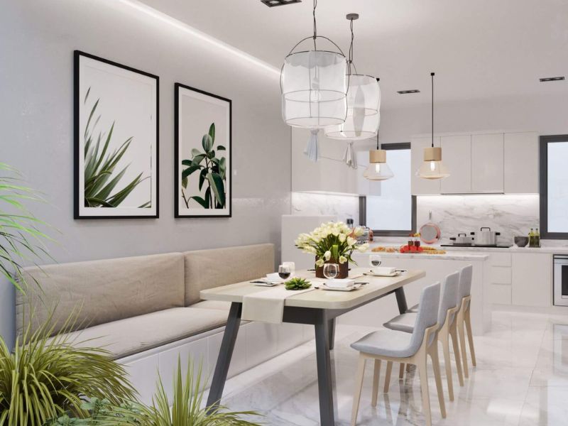 thiết kế nội thất nhà phố đẹp hiện đại